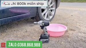 Thân Máy siết bulong HITACHI Không Chổi Than đầu 2 trong 1 - Màu xám đen