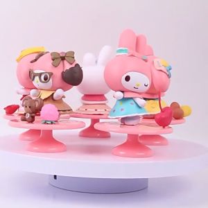 Action Figure MY MELODY - Miniatur Pajangan Topper Kue Gift Mainan Hello Kitty Melodi Kuromi