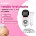 3.0mhz Backlight Household Fetal Doppler Portable Pregnant Baby Heart 