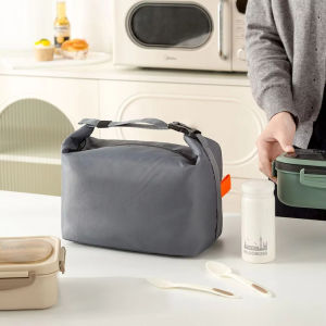 Portable Insulated Lunch Box Bag Waterproof Thermal Cooler Tote Bag Reusable Lunch Organizer for Work School Picnic Outdoor Trav