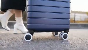 8PCS Luggage Wheel Protective Cover with Colored Silicone Suitable for Most Luggage Office Chairs Silent Noise Reduction Travel Suitcase Accessories