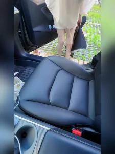 car seat cover cushion For Tesla Model 3/Model Y 2019-2024 2025 Ice Silk Seat Cover breathable seat car Interior accessories