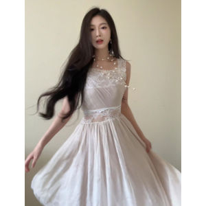 CHANGTONG | French Attractive Slim Fitting Maxi Dress