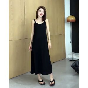 QIAOCHENXIAN | Spring Summer Plus Size Versatile Cami Dress