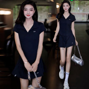 YOUFAN | Short Petite Two-Piece Sportswear