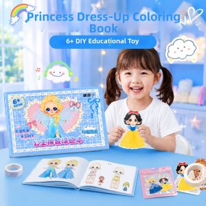 XIONGBUFAN | Diy Coloring Book for Girls Birthday Gift