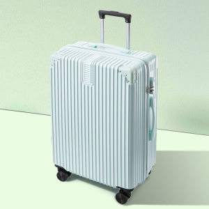 Retro Aluminum Framed Luggage with Password Lock