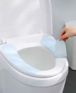 Stiker Dudukan Toilet WC Tempel: Cover Alas Bantalan Kursi Kloset