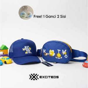 Tas Selempang Anak Laki Laki Perempuan EXCTD Waist bag Kids Bumbag Uni