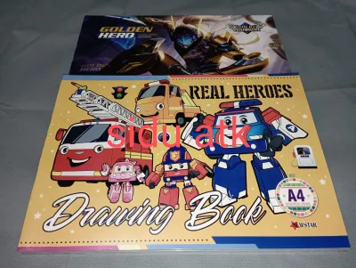 Murah !! (1 pak = 10 buku) Buku Gambar A4 Fancy Ekonomis