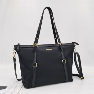 Large Capacity Shoulder Tote Bag for Women Red Nylon Oxford Cloth Crossbody Bag Office Use Unique Design Single Shoulder Bag