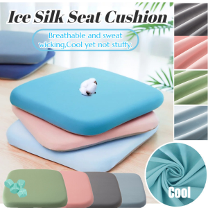 Ice Silk Chair Cushion Memory Foam Comfortable Office Protection Spine Seat Cushion Car Cushion Butt Pad
