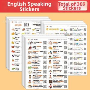 Oral Practice Scenario English Word Stickers