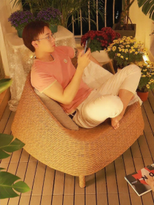 ZIYE | Leisure Patio Wicker Chair