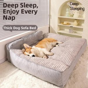 All-Season Washable Pet Bedding For Large Dogs