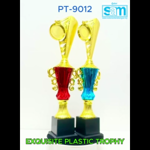 BE-PT9012 Trofi Plastik bersama Tapak Berat Exquisite Plastic Winners Trophy w/ Heavy Base