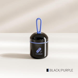 1/4PCS Mini Medication Box - Compact Convenient Waterproof and Moisture Resistant - Home Pill Storage Box