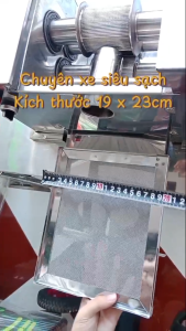 Lưới Lọc Nước Mía Inox 23cm x 19cm – Phụ Kiện Xe Nước Mía – Lọc Bã Hiệu Quả