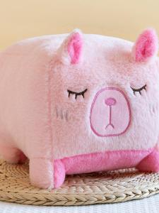 Creative Cartoon Capybara Doll Plush Sleeping Pillow Soothing Childrens Toy Doll Capybara Doll Soft PP Cotton Filled Stuffed Toy