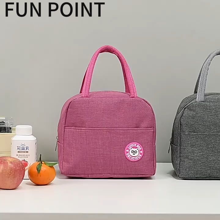 FUNPOINT lunch box bag Mixes Best Seller School Lunch Box With Utensils ...