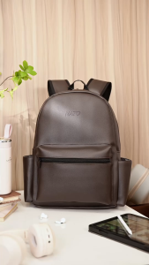 Balo NATO® "Ray - Backpack" Da Bò Thật Nappa Cao Cấp Ba Lô Đựng Laptop 16 Nam Nữ Đẹp Đi Học Đi Làm