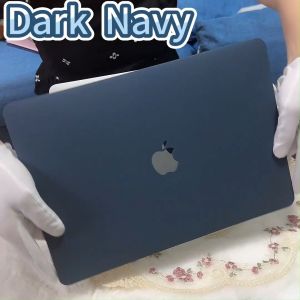Bundle Matte Solid Black Hard Cover Protect Plastic Case For Macbook Air 15 13.6 M5 M4 A3112 M2 M3 A2941 A2681 Pro 13 14 16 inch