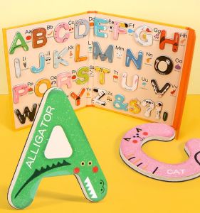 Magnetic Educational Letter Puzzle Toys