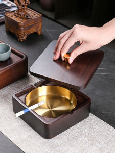 Hộp Đựng Thuốc Lá Bằng Gỗ Sưa Đen Cỡ Lớn Có Nắp Cho Phòng Khách Văn Phòng Bàn Trà Trà Trung Tính Phong Cách Trung Hoa Cao Cấp