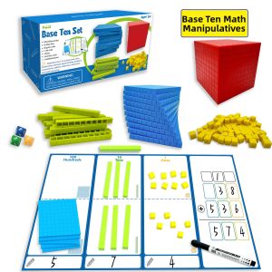 Math Teaching Aids for Large Number Carrying up to 10000 Decimal Positions