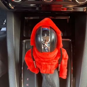 【B173 READY STOCK】Universal Hoodie Gear Shift Knob Cover Knob Gear Hoodie Sweatshirt Knob Gear Anti Slip Cover