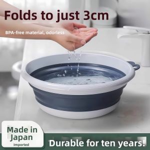 WEIKAMAYI | Portable Durable Plastic Basin for Washing Face and Clothes