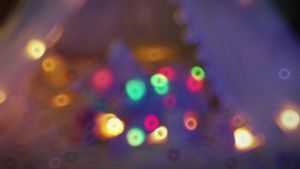 Hopearl LED Musical Stuffed Cat Lighting Up Singing Plush Toy Playset Mommy Cat with 3 Baby Kittens in her Tummy Lullaby Animated Soothe for Mom Kids Toddler Girls Rainbow 18