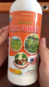 KALI FULVATE Kích Rễ Mạnh. Giải Độc Hữu Cơ Hạ Phèn Tăng Đề Kháng Chai 1 Lít
