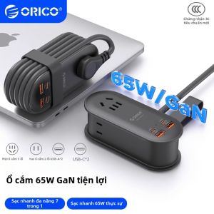 ORICO | Ổ Cắm Đa Năng Mini Sạc Nhanh USB Du Lịch Xách Tay