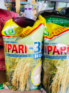 Benih Padi Unggul INPARI 32 INPARI 42 isi kemasan 5kg dari Benih Pertiwi