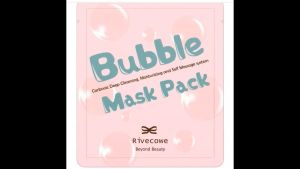 Rivecowe Refreshing Bubble Mask Facial Mask Korean Face Mask