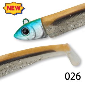 Hunthouse Black Minnow 100mm 25g Silicone Soft Fishing Lure Artificial Bait Fishing Tackle For Bass Pike Leurre Souple LW216