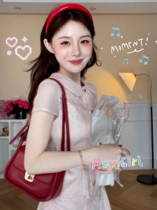 ZHENMANZI | Bộ Đồ Màu Hồng Viền Nơ Bèo Mùa Hè Cúc Đôi