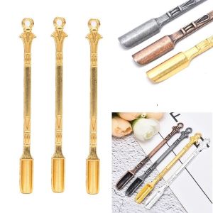Mini Stainless Steel Medicine Bottle Coffee Stirring Spoon/ Vintage Metal Spoon with Ring