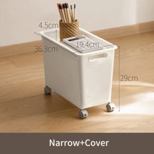 Sundries Storage Rack School Bag Storage Box Movable Office Desk Book Storage Box Storage Basket