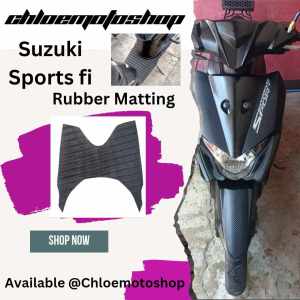 Suzuki Sky drive Fi sports rubber matting/scratch proof made of pure and heavy rubber easy to install and high quality