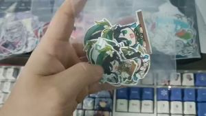 Genshin Impact - Set 10/15 Sticker Venti - Phong thần game GI hình dán trang trí chống nước chống xước siêu đẹp