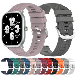 22mm Silicone Strap Watchband for Zeblaze GTS 3 Pro Bracelet for Zeblaze Vibe 7 Pro/Stratos 3 2/Ares3/GTR3 Pro Bands Accessories