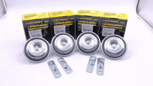 MAXPLUS แตรไฟฟ้ารถยนต์ ขนาด 95mm แรงดันไฟ 12V & 24V โทนเสียงสูง[H]และต่ำ[L] MP-211/MP-212/MP-311/MP-312