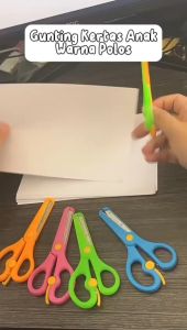 Gunting Kertas Anak Aman & Perlengkapan Sekolah