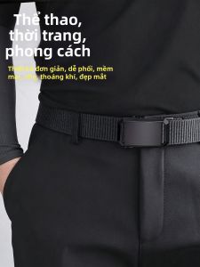 JIFANPAUL | Tactical Fashionable Mens Belt Automatic Buckle Canvas