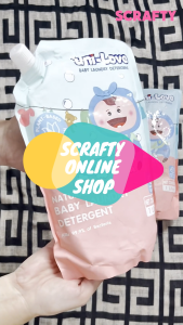 Scrafty 3pcs Unilove Baby Laundry Detergent Liquid | 1 Liter Gentle Fabric Wash Panglaba Sabon Pang Baby Clothes Hypoallergenic Mild Fresh Clean Panglabada ng Baby Damit Newborn Infant Safe Stain Remover Soft Fabric Care Banayad
