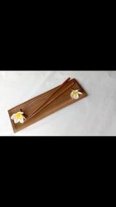 piring kayu/piring sushi/piring saji kayu jati