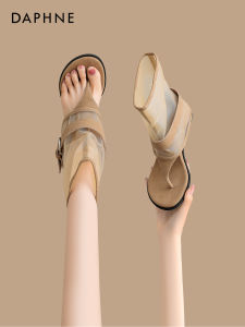 Daphne | Vintage High-end Toes-out Summer Sandals