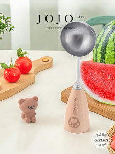 Stainless Steel Ice Cream Spoon Multi-Function High Aesthetic Value for Coffee Tools Dining Utensils European Style Universal